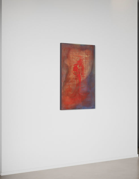 Hearts on Fire | Framed Giclee Print on Canvas